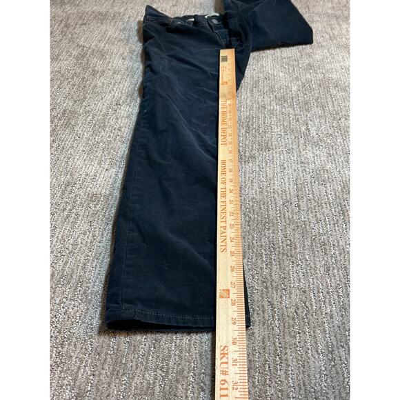 y2k grunge streetwear everyday Old navy corduroy straight jeans sz 8S low rise - Picture 2 of 10